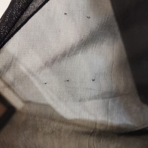 CALIFORNIA CONCEPTS VTG Black Pink Goth Whimsigoth Dark Fairycore Maxi Dress 6 - Picture 6 of 10